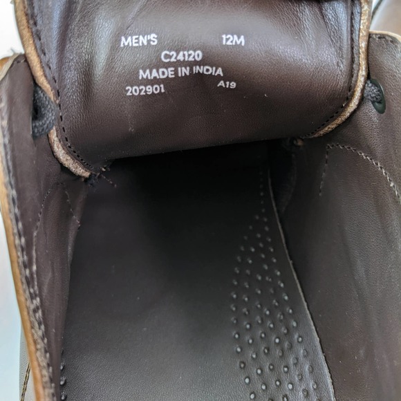 Cole Haan Size 12M Men\'s Modern Classics Cap Oxford Shoes British Tan main image 9